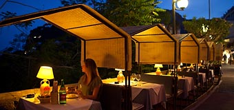 Open air table-Faraglioni Restaurant